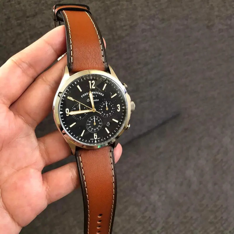 Fossil Men's Watch Forrester Luggage Leather | FS5607